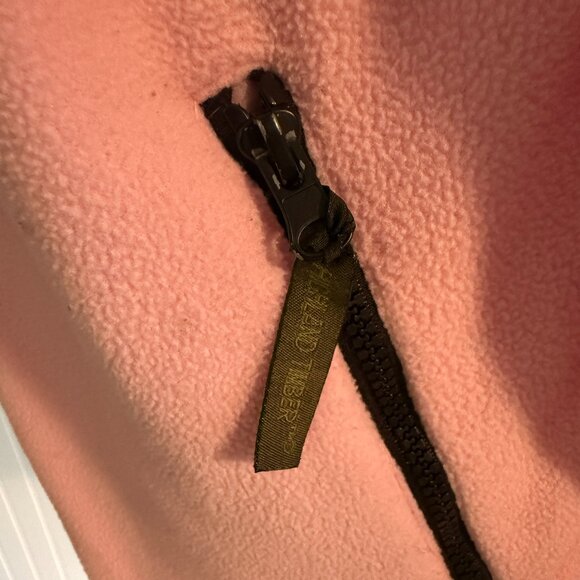 Trail Crest Pink Camo Pull Over Hoodie 1/4 Zip Highland Timber Women's X-Small - Picture 4 of 15